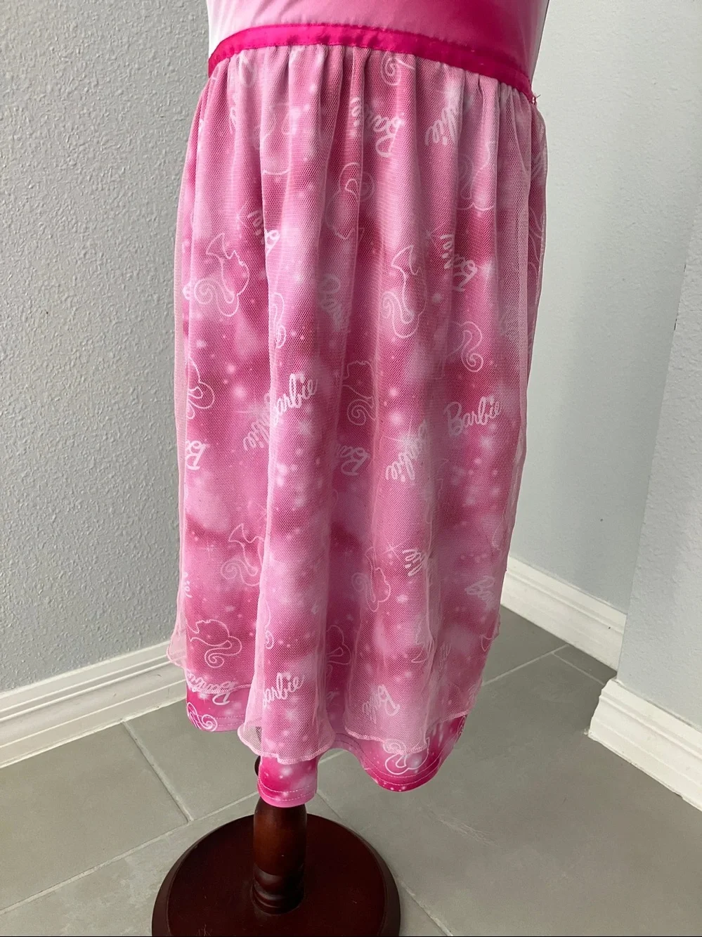BARBIE Toddler Girls Pink Nightgown | S 6X